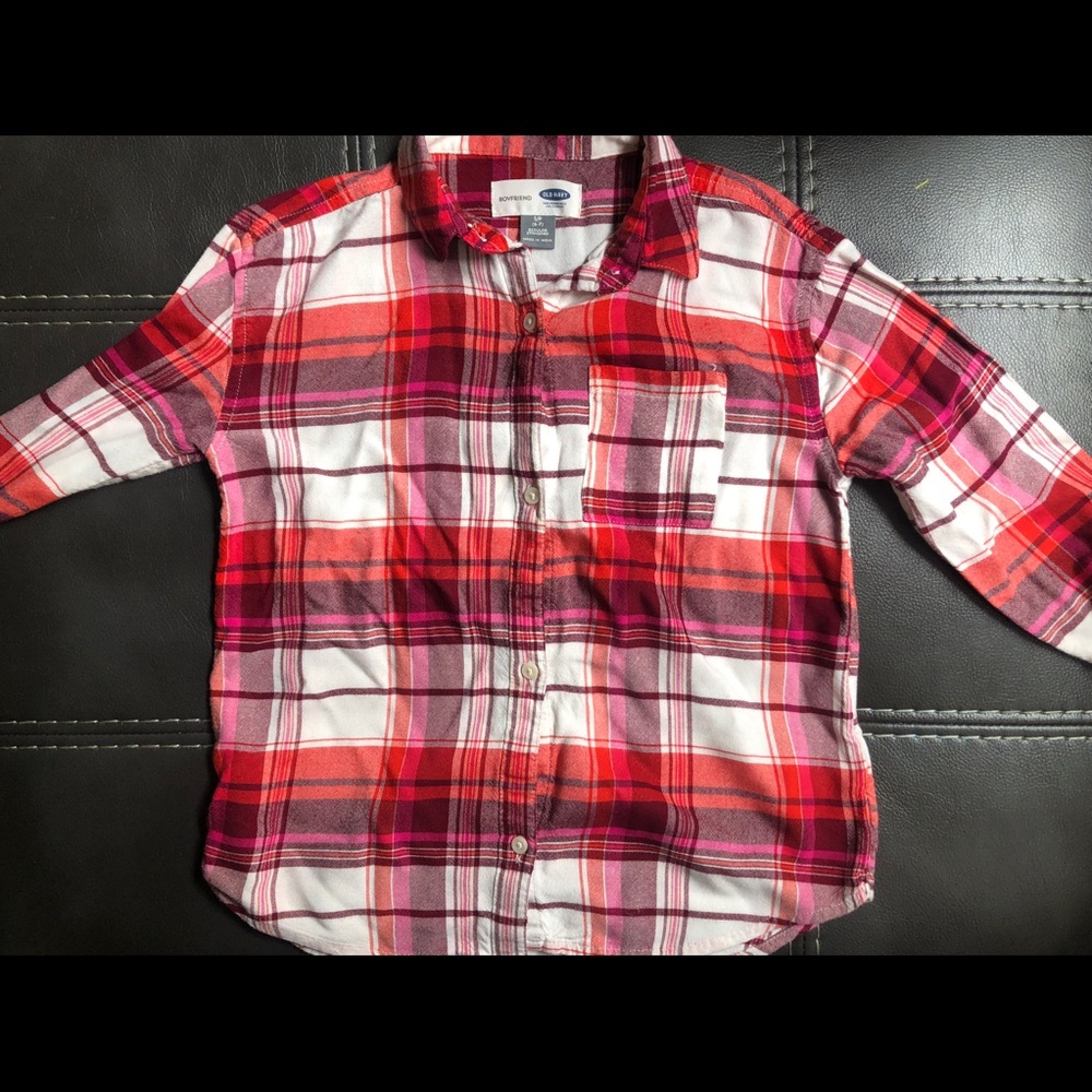 Plaid button up shirt